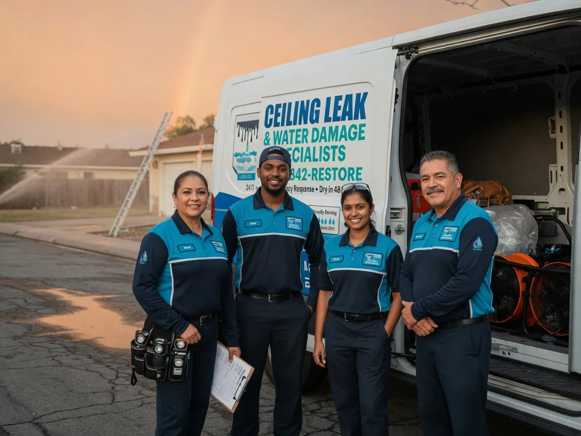 Ceiling Leak Cleanup company in Koppel, PA