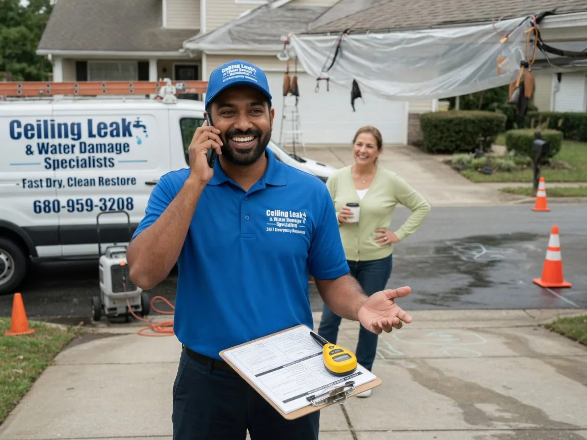 Ceiling Leak Cleanup Koppel, PA FAQs